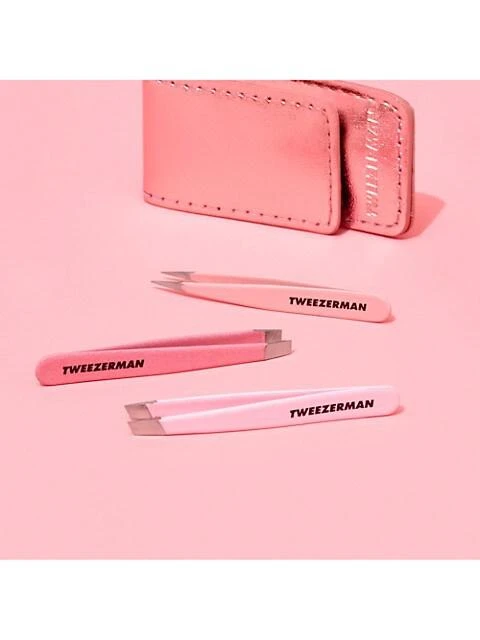 商品Tweezerman|3-Piece Micro-Mini Tweezer Set,价格¥188,第4张图片详细描述