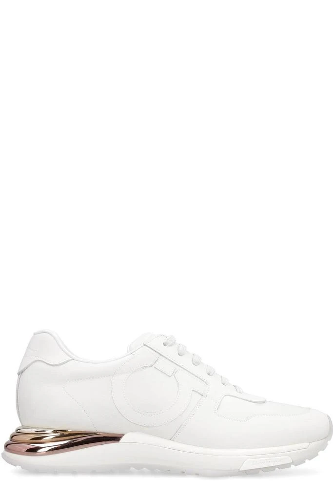 商品Salvatore Ferragamo|Ferragamo Gancini Sneakers,价格¥3711,第1张图片