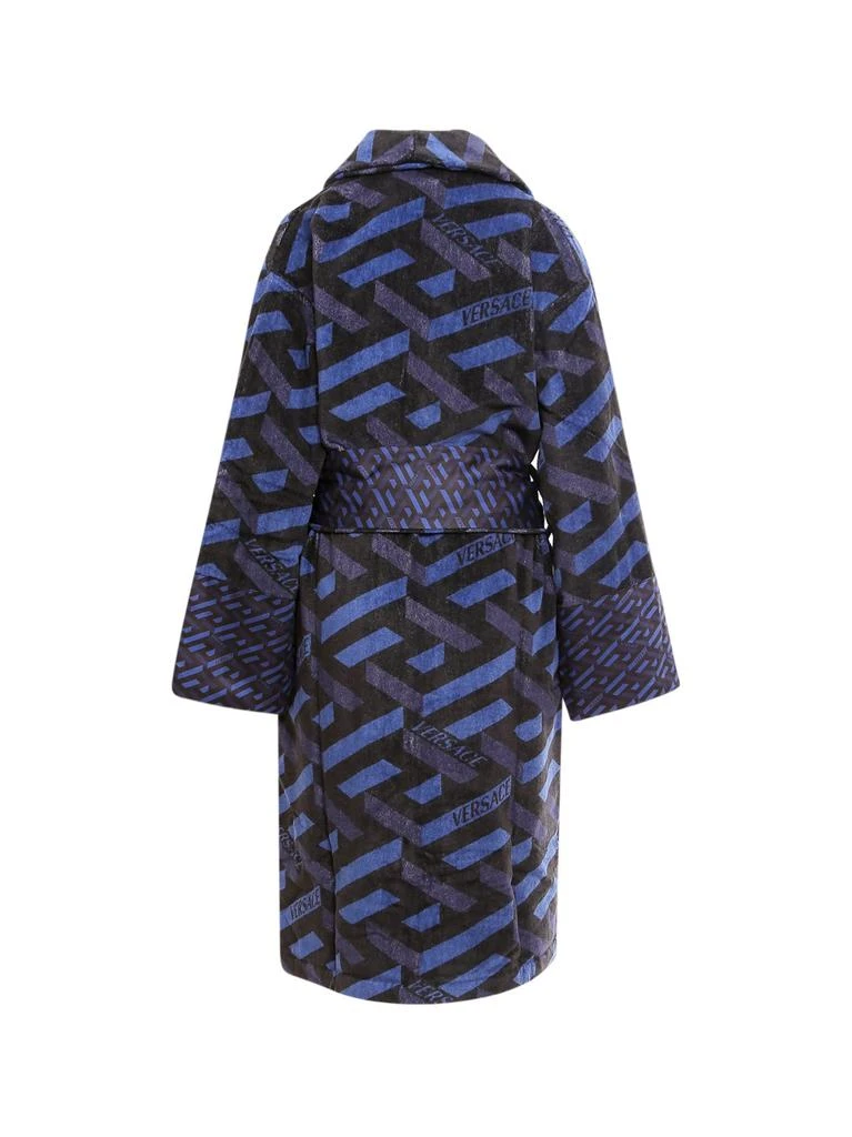 商品Versace|Versace La Greca Tied Waist Bathrobe,价格¥2873,第2张图片详细描述