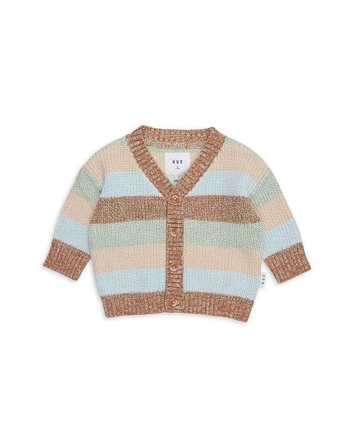 商品Huxbaby|Unisex Multi Stripe Boxy Cardigan - Baby, Little Kid,价格¥375,第1张图片