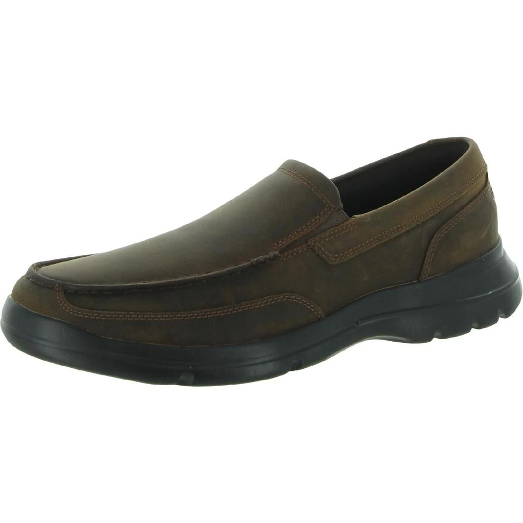 商品Rockport|Rockport Mens Junction Point Leather Slip-On Oxfords,价格¥137,第1张图片