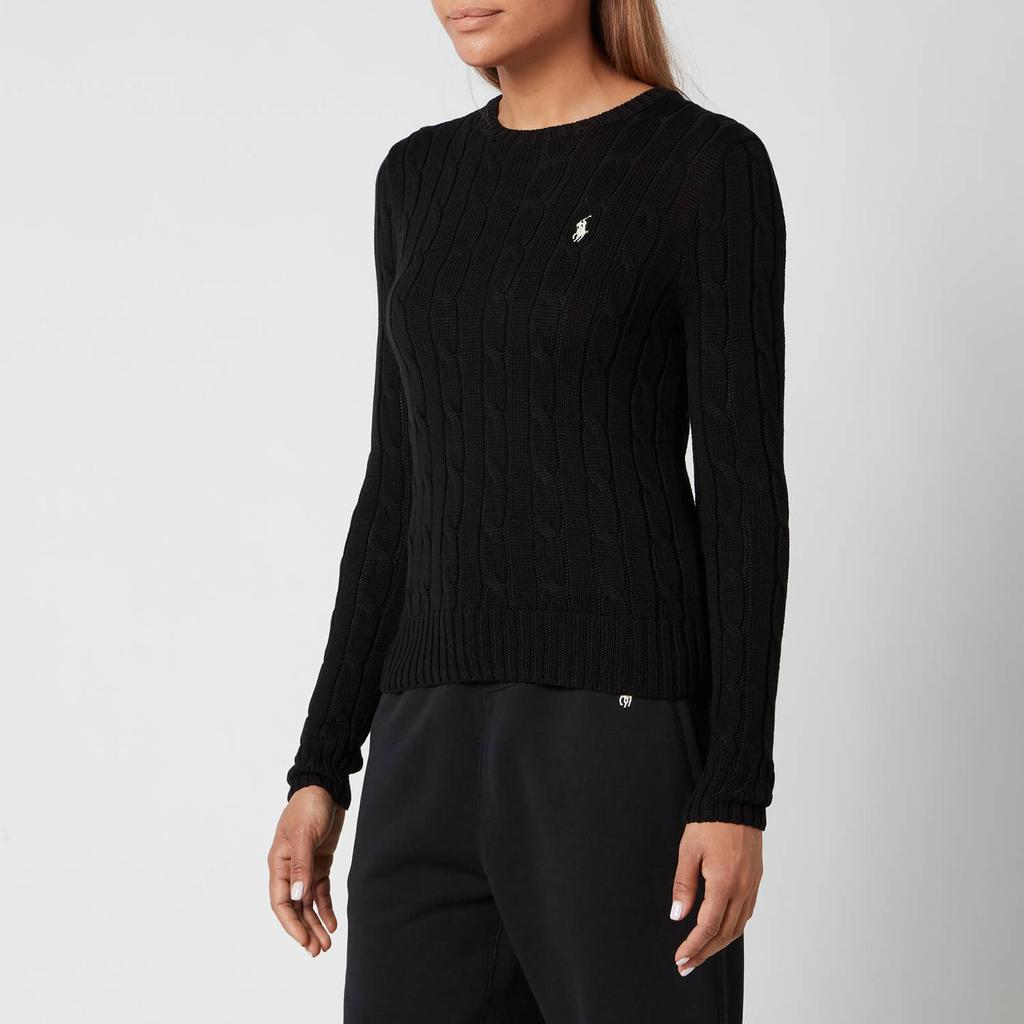 Polo Ralph Lauren Women's Julianna Jumper - Polo Black/White商品第1张图片规格展示