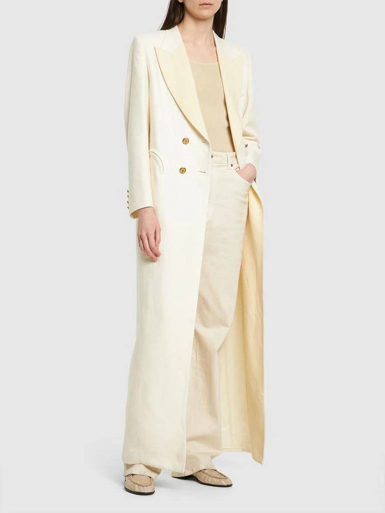 商品BLAZÉ MILANO|Venus Viscose & Silk Long Coat,价格¥10852,第1张图片