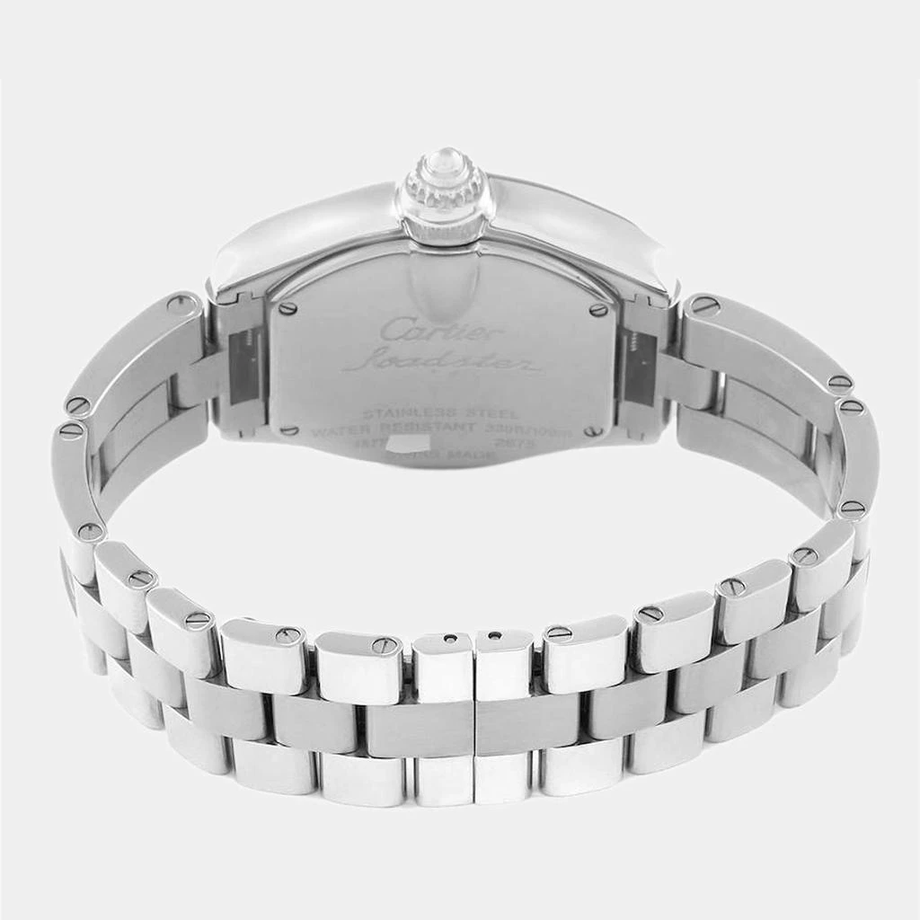 商品[二手商品] Cartier|Cartier Roadster Mother of Pearl Dial Steel Ladies Watch W6206006 36 x 30 mm,价格¥30119,第4张图片详细描述