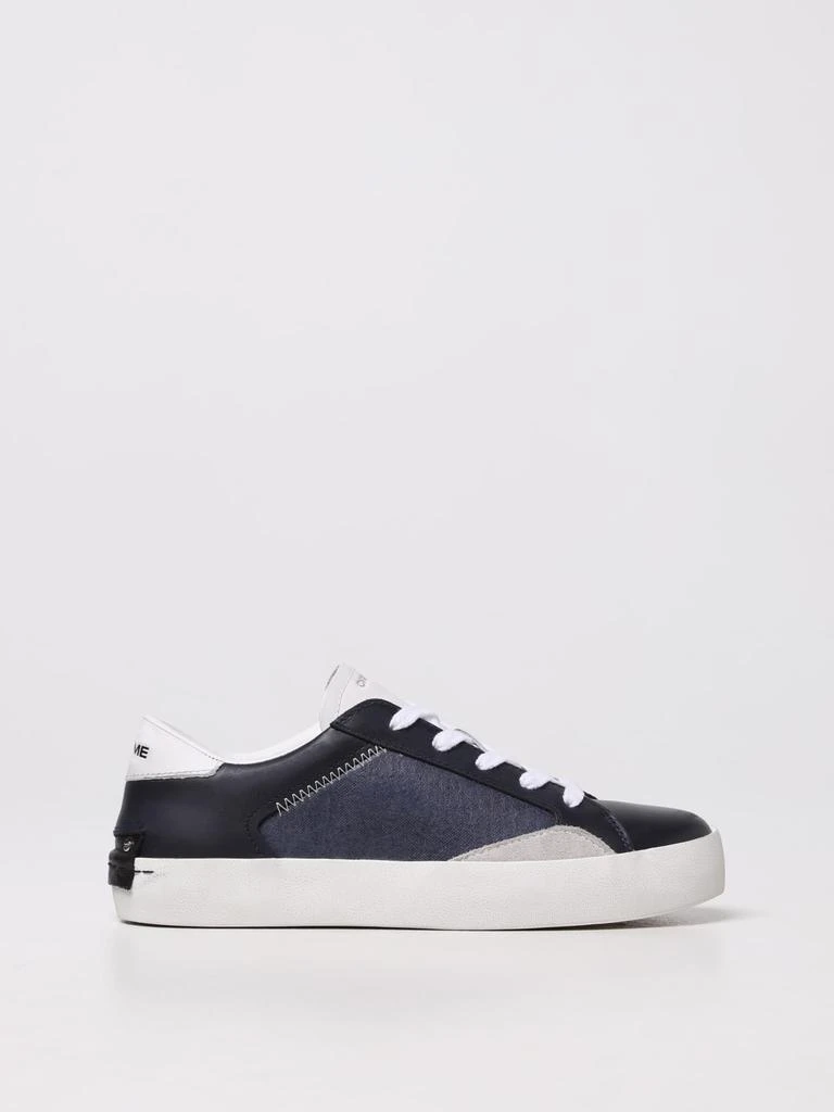 商品Crime London|Crime London sneakers in leather and fabric,价格¥325,第1张图片