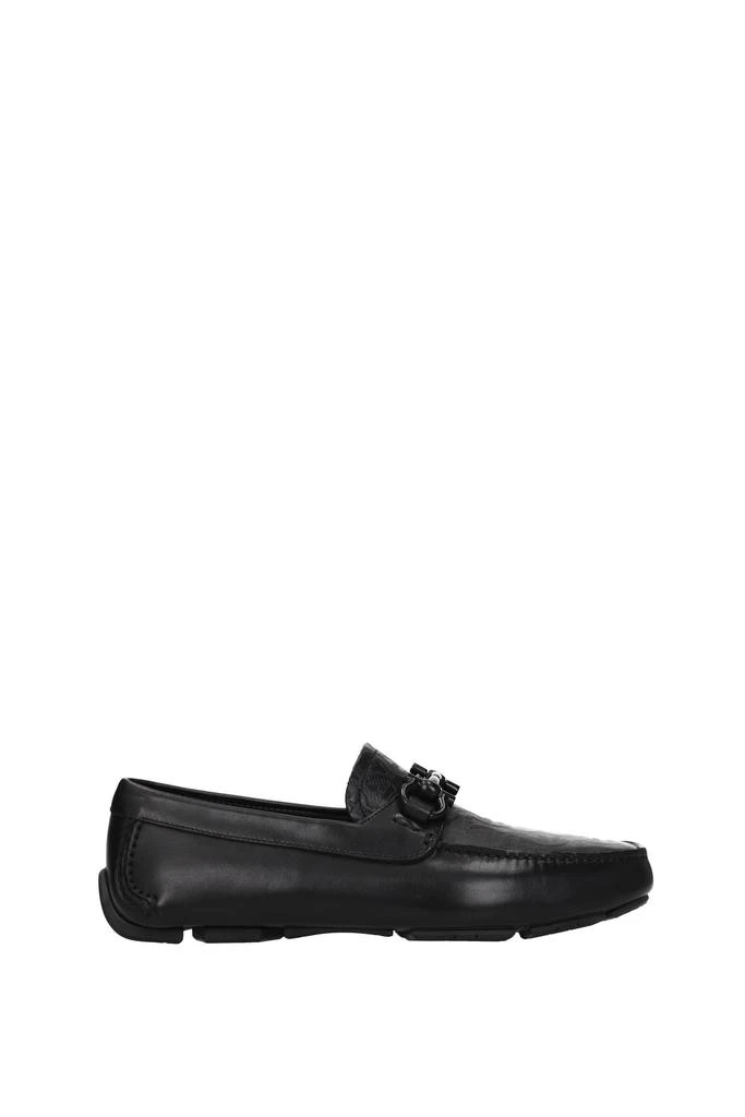 商品Salvatore Ferragamo|Loafers Leather Black,价格¥2230,第1张图片