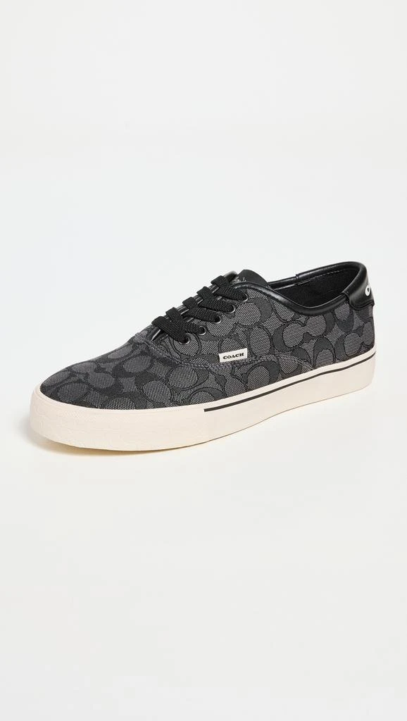 商品Coach|Coach New York Skate Lace-Up Sneakers in Signature Jaquard,价格¥615,第2张图片详细描述