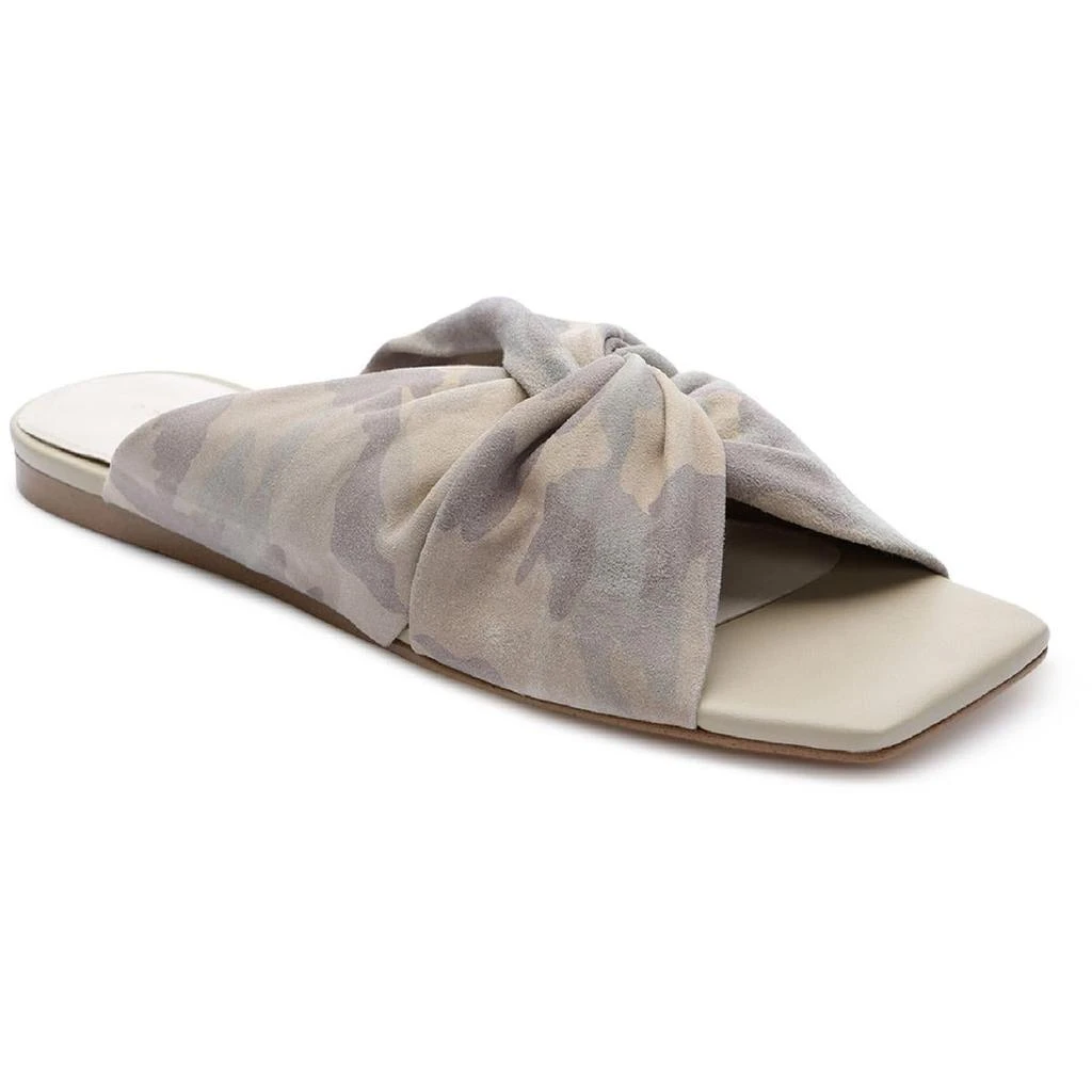 商品Sanctuary|Sanctuary Womens Flamingo Suede Slip On Slide Sandals,价格¥290,第1张图片详细描述