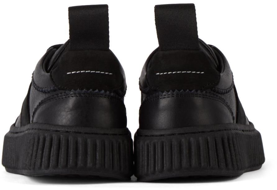 Kids Black Logo Sneakers商品第2张图片规格展示