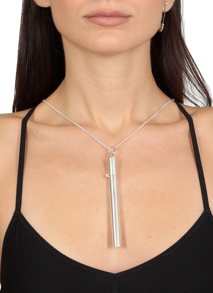 Ambush Silver Cig Case Necklace