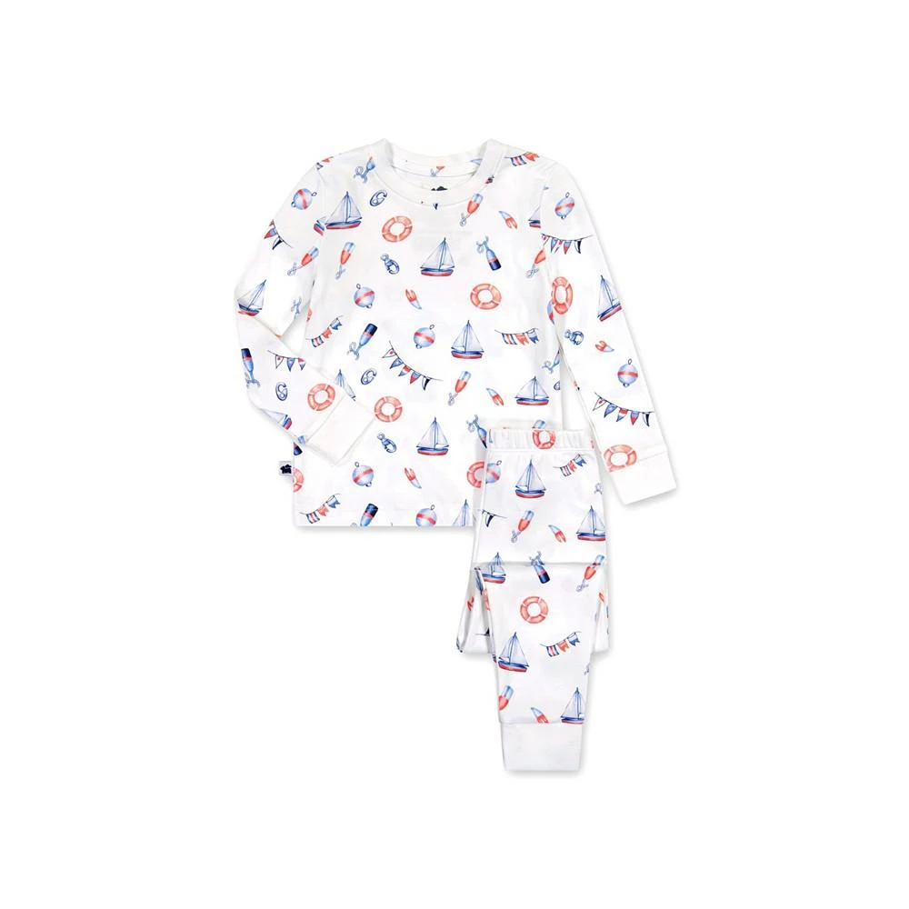 商品Paper Cape|Toddler|Child Girl or Boy Pima Cotton, Two Piece Pajama Set,价格¥412,第1张图片