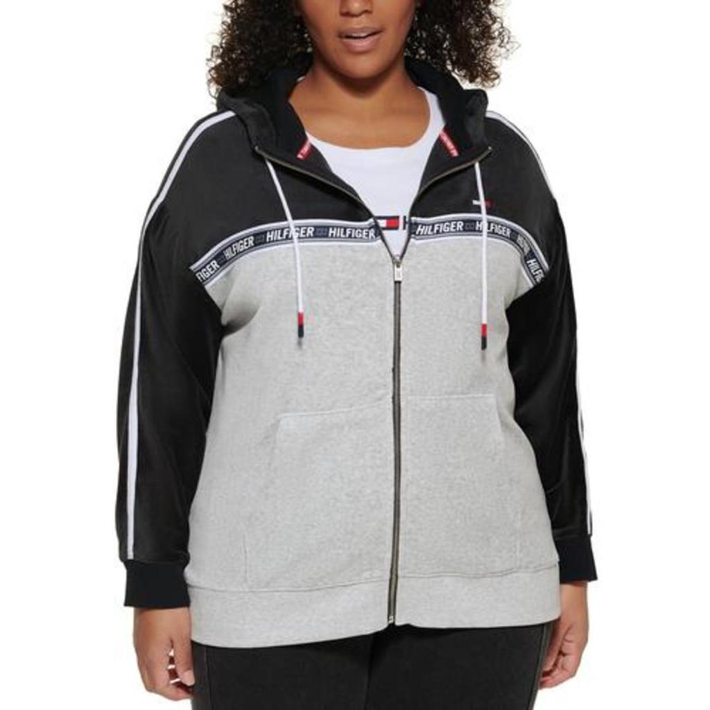 Tommy Hilfiger Sport Womens Sweatshirt Fitness Hoodie商品第1张图片规格展示