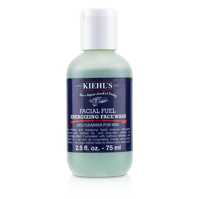 商品Kiehl's|Kiehl's 男士活力洁面啫喱 全效洗面奶 深层清洁 控油保湿 75ml/2.5oz,价格¥120,第1张图片