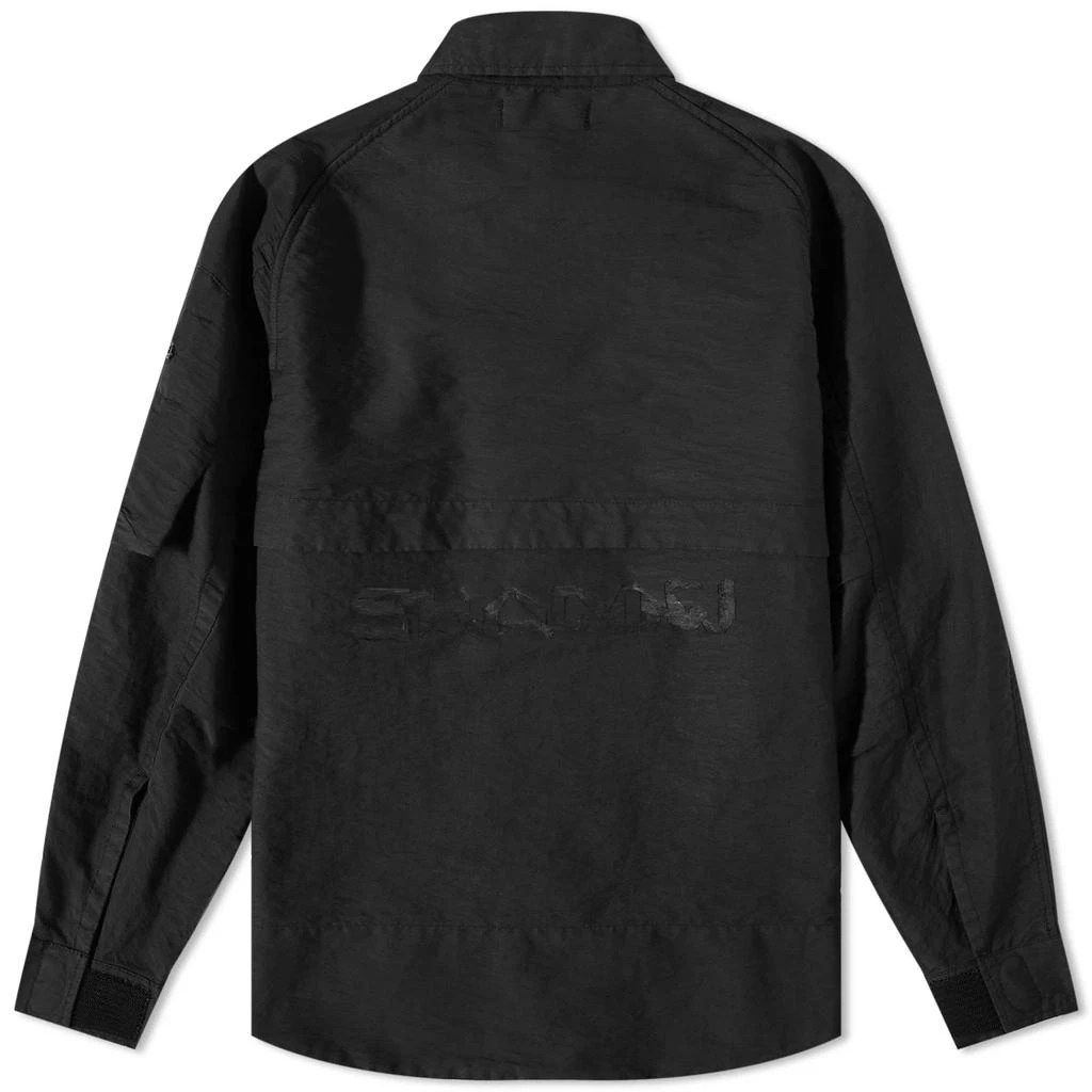 商品Stone Island|Stone Island Shadow Project Cotton Nylon Printed Shirt Jacket,价格¥4733,第2张图片详细描述