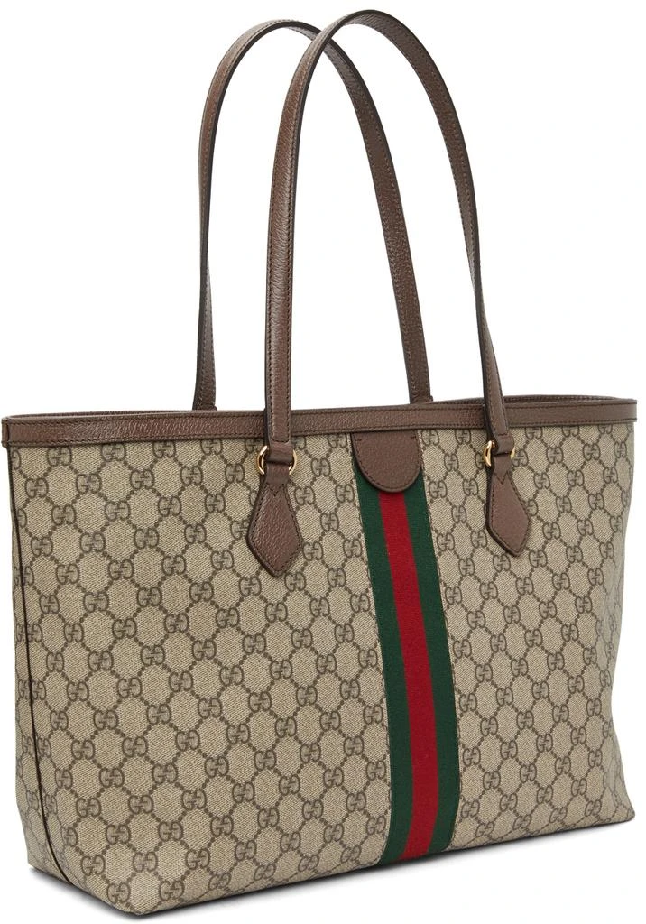 商品Gucci|驼色中号 Ophidia GG 托特包,价格¥14721,第3张图片详细描述
