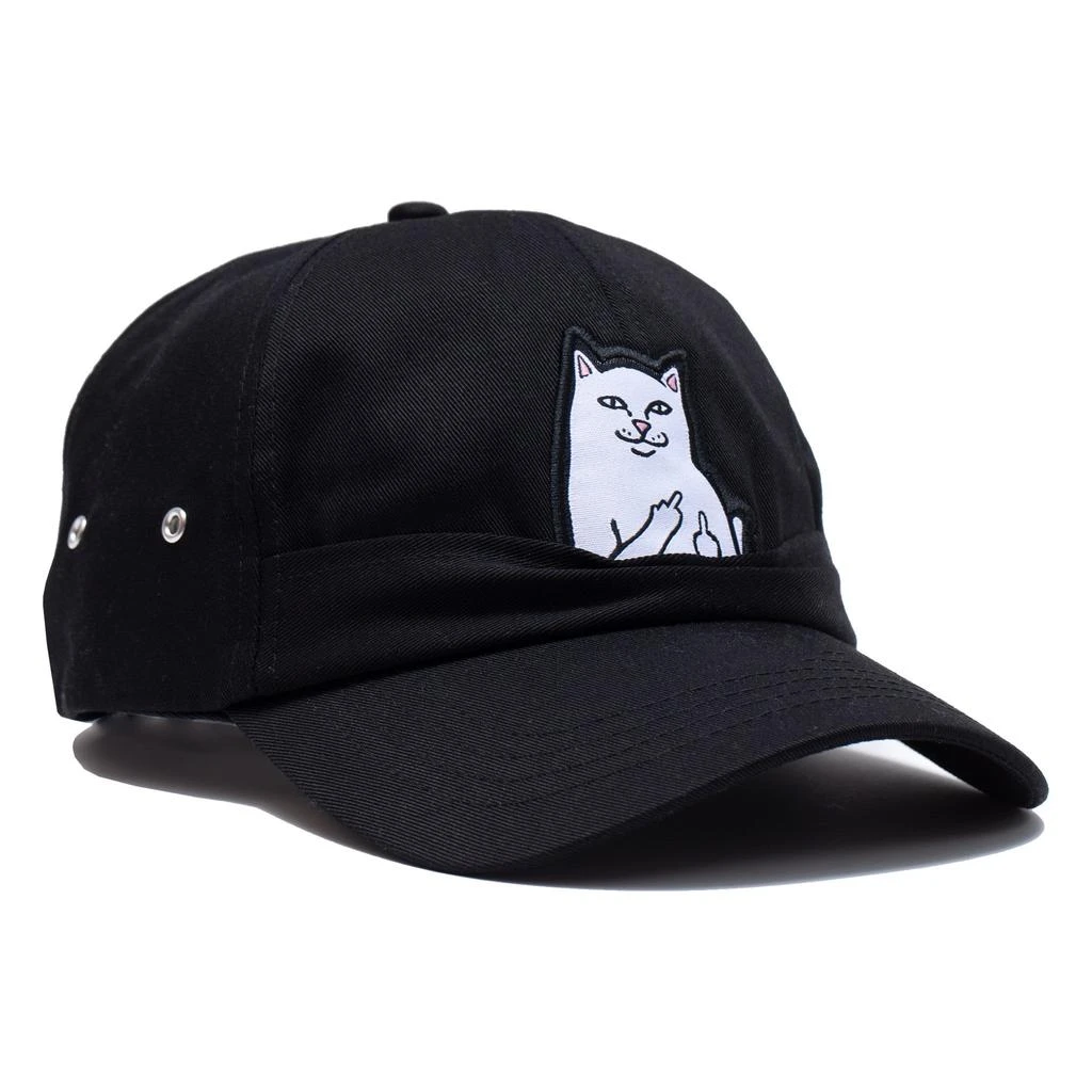 商品RIPNDIP|Lord Nermal 6 Panel Pocket Hat (Black),价格¥276,第2张图片详细描述