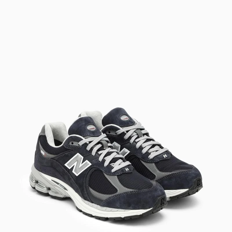 商品New Balance|Low 2002R blue eclipse leather trainer,价格¥957,第2张图片详细描述