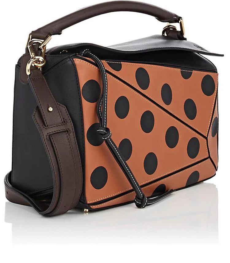 商品Loewe|Puzzle Medium Shoulder Bag,价格¥21197,第3张图片详细描述