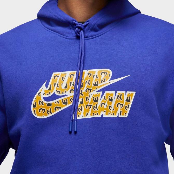 Men's Jordan Flight MVP Jumpman Fleece Pullover Hoodie商品第5张图片规格展示