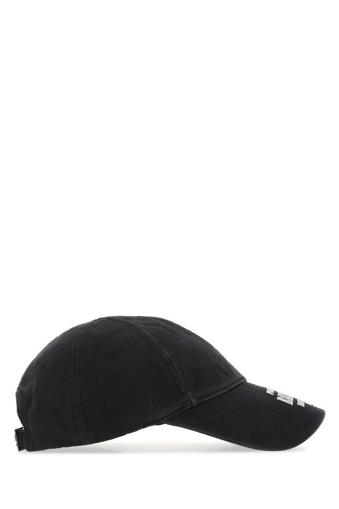 商品Balenciaga|Black denim baseball cap,价格¥2918,第1张图片