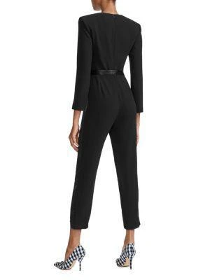 商品Maje|Pankok Cropped Step-Hem Jumpsuit,价格¥1320,第2张图片详细描述