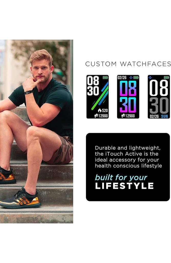 商品I TOUCH|ITOUCH Active Smartwatch, 44mm,价格¥203,第2张图片详细描述