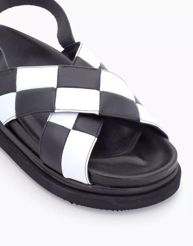 商品Madewell|ALOHAS Marshmallow Scacchi Black & White Sandal,价格¥1497,第4张图片详细描述