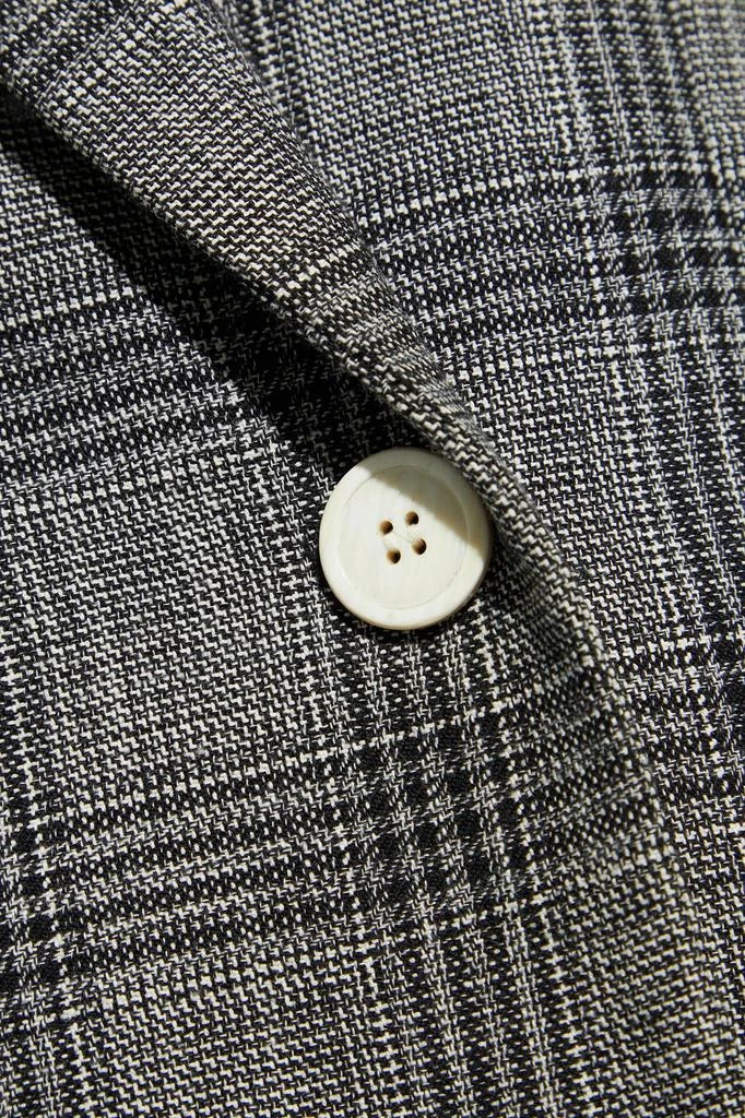 商品Isabel Marant|Double-breasted Prince of Wales checked cotton-blend tweed blazer,价格¥3629,第2张图片详细描述