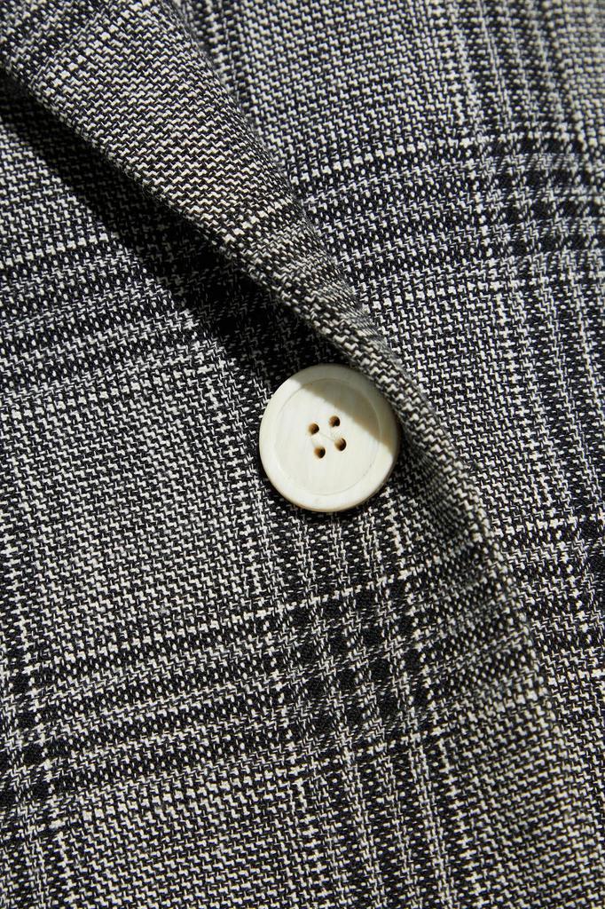商品Isabel Marant|Double-breasted Prince of Wales checked cotton-blend tweed blazer,价格¥3461,第4张图片详细描述