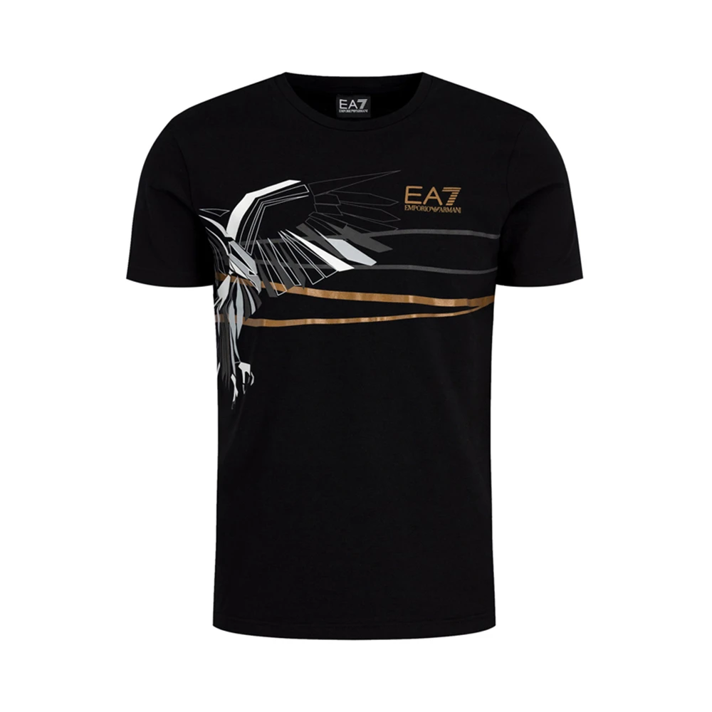 商品Emporio Armani|Emporio Armani 安普里奥 阿玛尼 男装短体恤 6GPT69-PJQ9Z-1200,价格¥495,第1张图片
