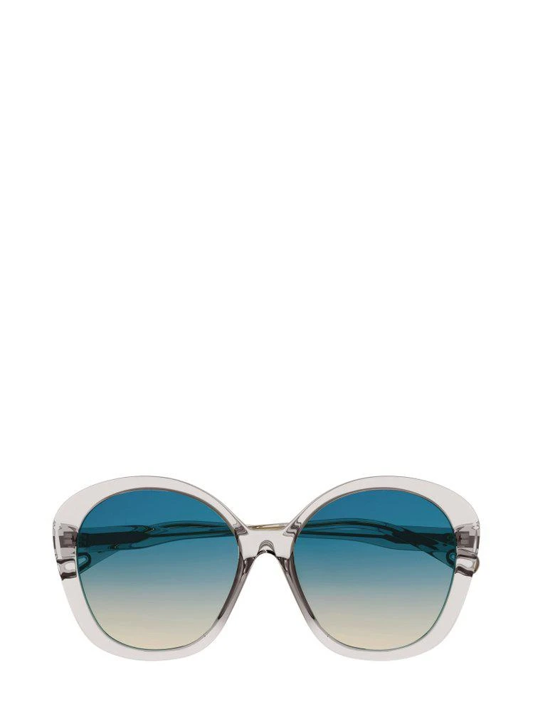 商品Chloé|Chloé Eyewear Round Frame Sunglasses,价格¥1449,第1张图片