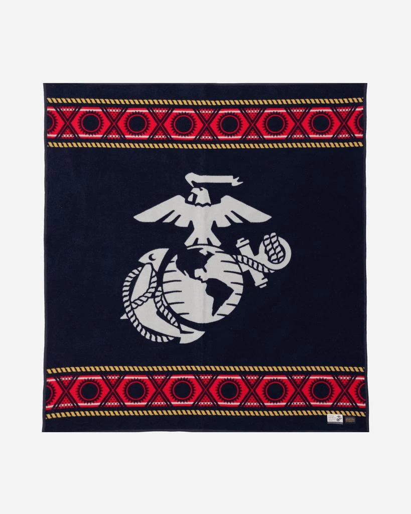 商品Pendleton|The Few The Proud The Marines Blanket Black,价格¥2115,第1张图片