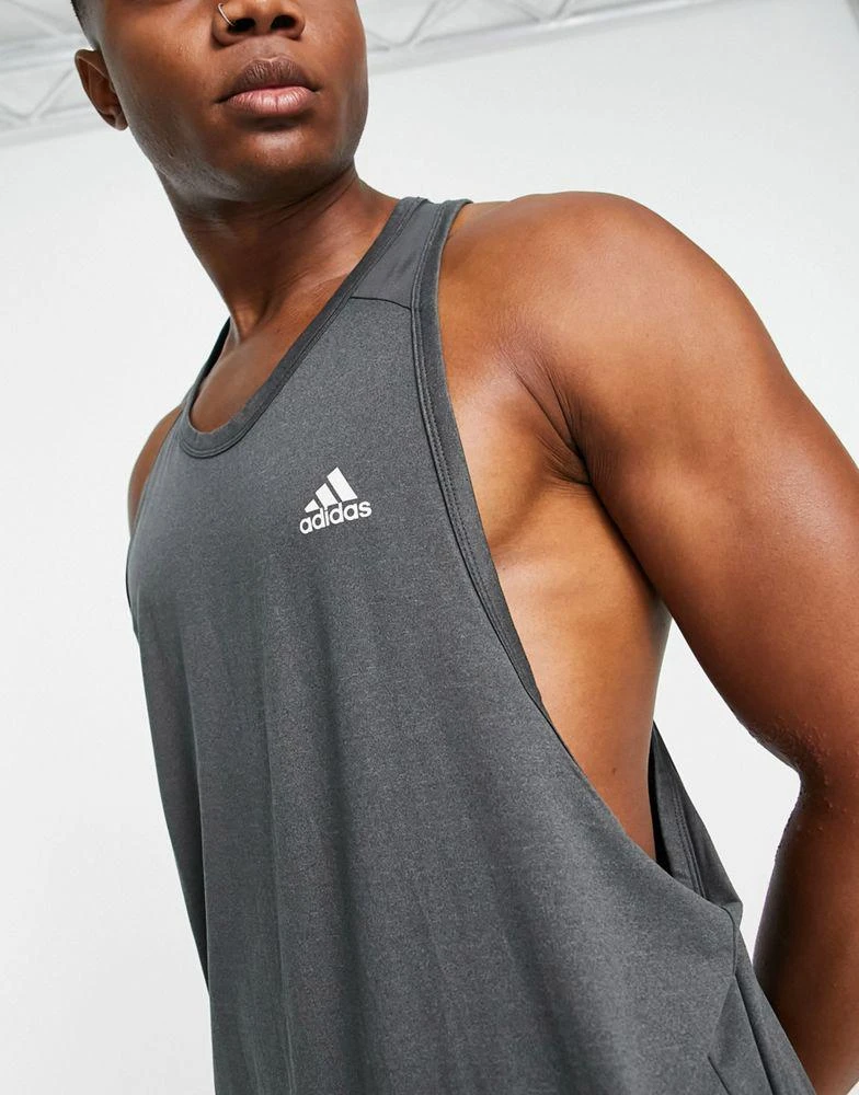 商品Adidas|adidas Training Train 365 logo vest in black,价格¥160,第3张图片详细描述