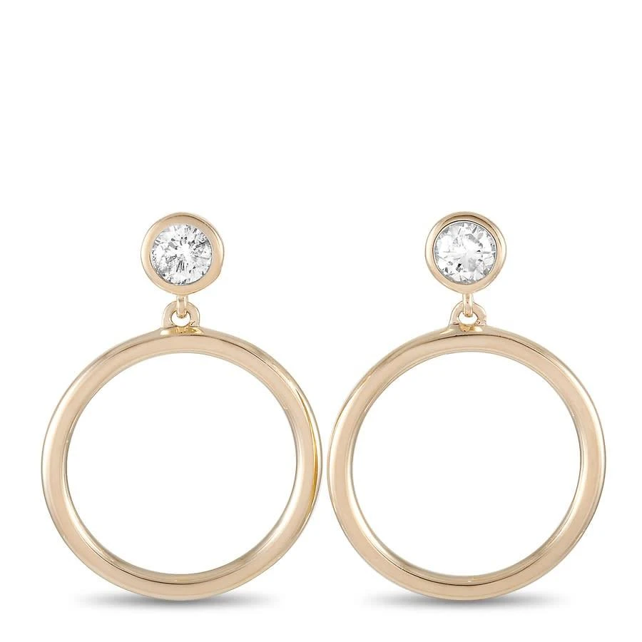 商品LB Exclusive|14K Yellow Gold 0.31 ct Diamond Earrings,价格¥4909,第1张图片