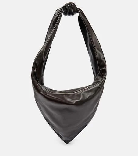 商品Lemaire|Bandana leather shoulder bag,价格¥15155,第1张图片