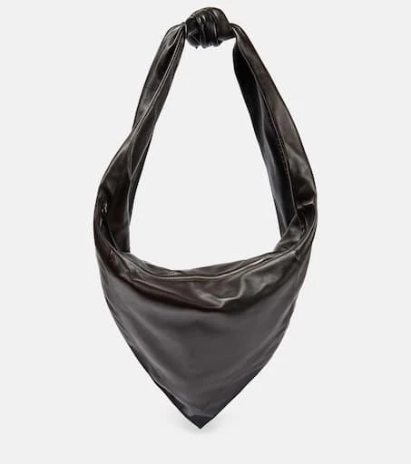 商品Lemaire|Bandana leather shoulder bag,价格¥11012,第1张图片