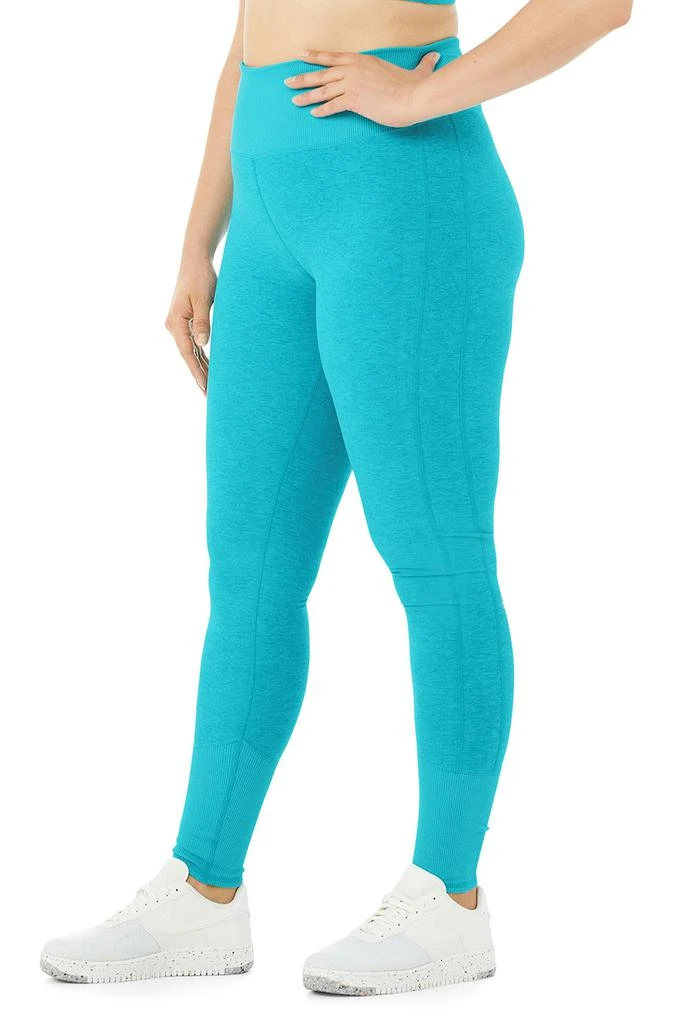 High-Waist Alosoft Lounge Legging - Bright Aqua Heather 商品