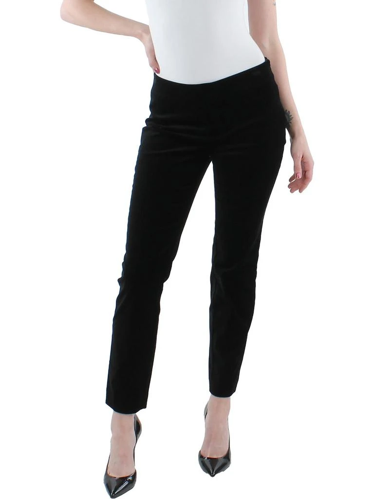 商品Ralph Lauren|Womens Velvet Mid Rise Ankle Pants,价格¥472,第1张图片