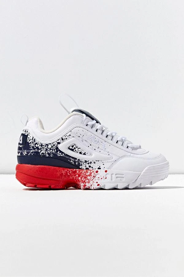 商品Fila|FILA Disruptor II Splatter Sneaker,价格¥378,第1张图片