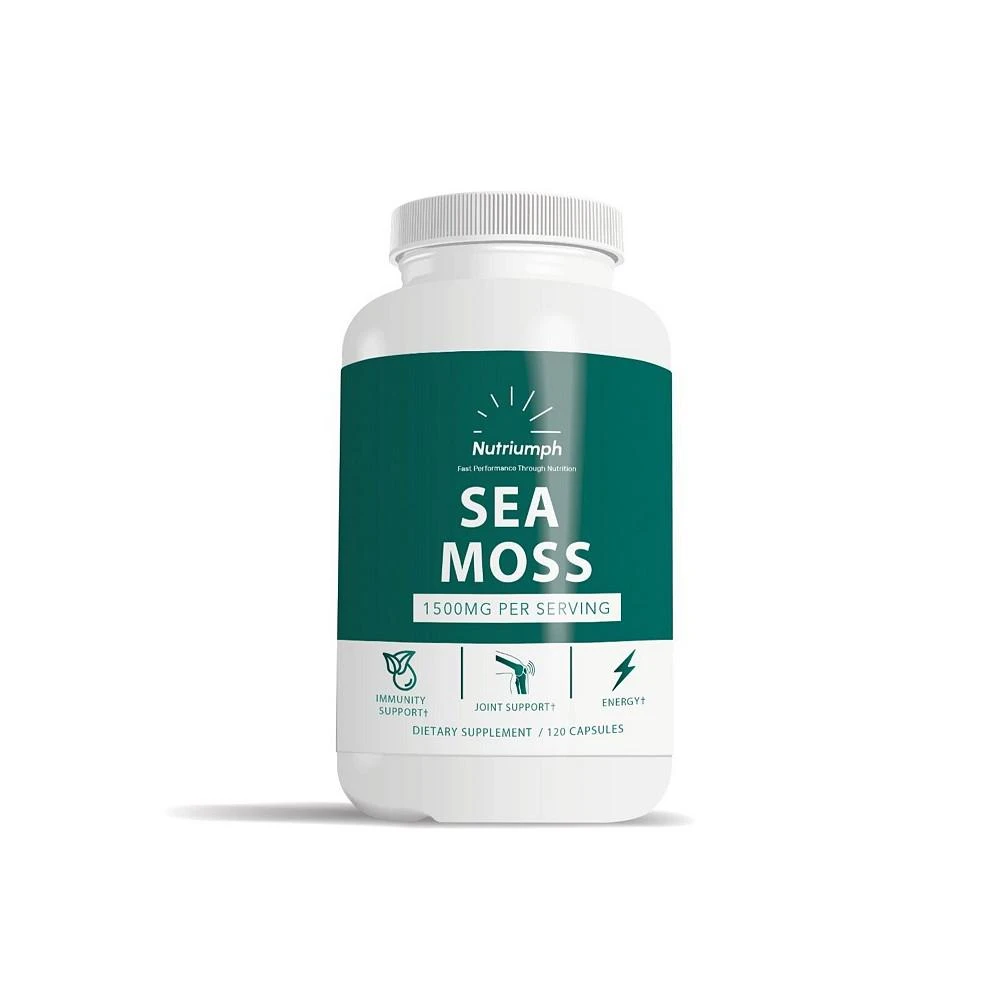 商品Nutriumph|SEA MOSS - Joint Support, Energy & Potent Antioxidant supplement | 120 capsules,价格¥149,第1张图片