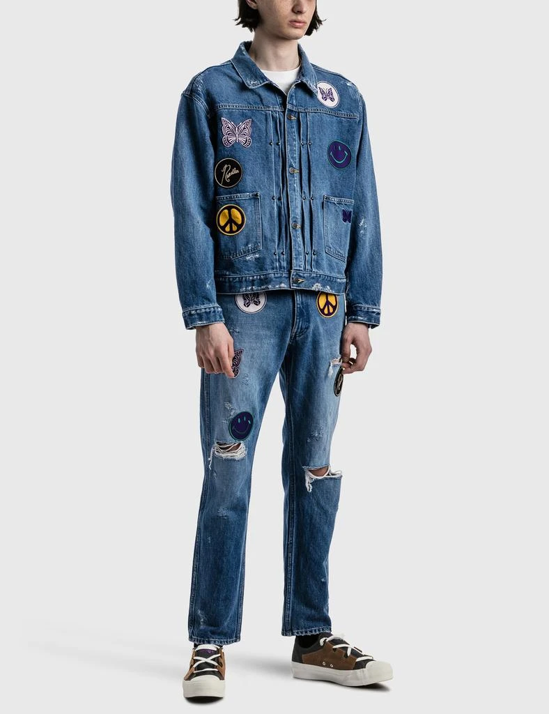 商品Needles|Assorted Patches Denim Jacket,价格¥2819,第5张图片详细描述