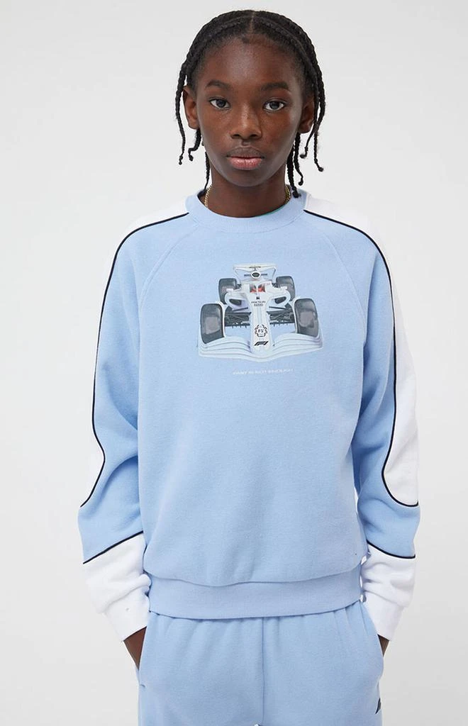 商品Formula 1|x PacSun Kids After Race Crew Neck Sweatshirt,价格¥85,第3张图片详细描述