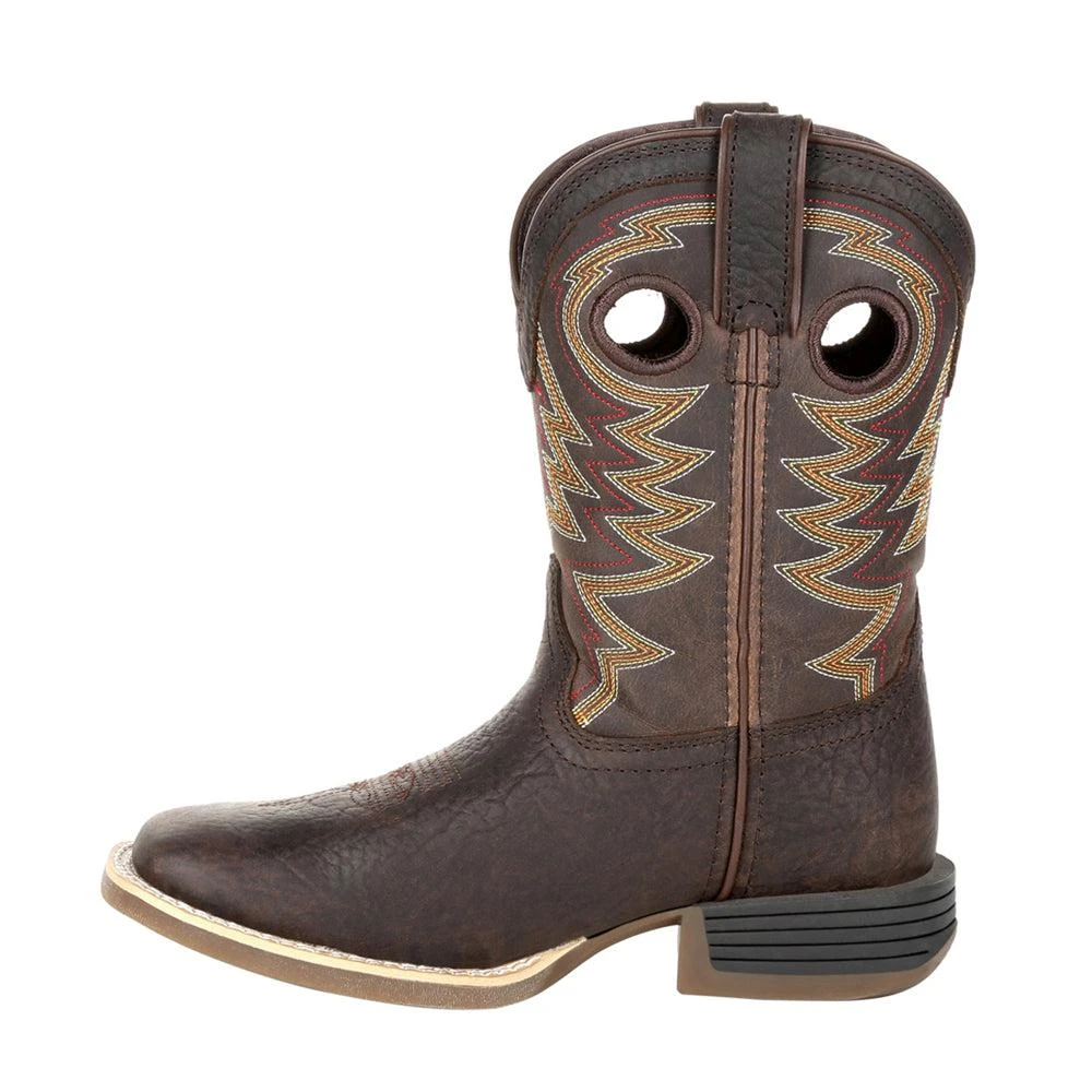 商品Durango|Lil' Rebel Pro Cowboy Square Toe Boots (Big Kid),价格¥708,第3张图片详细描述