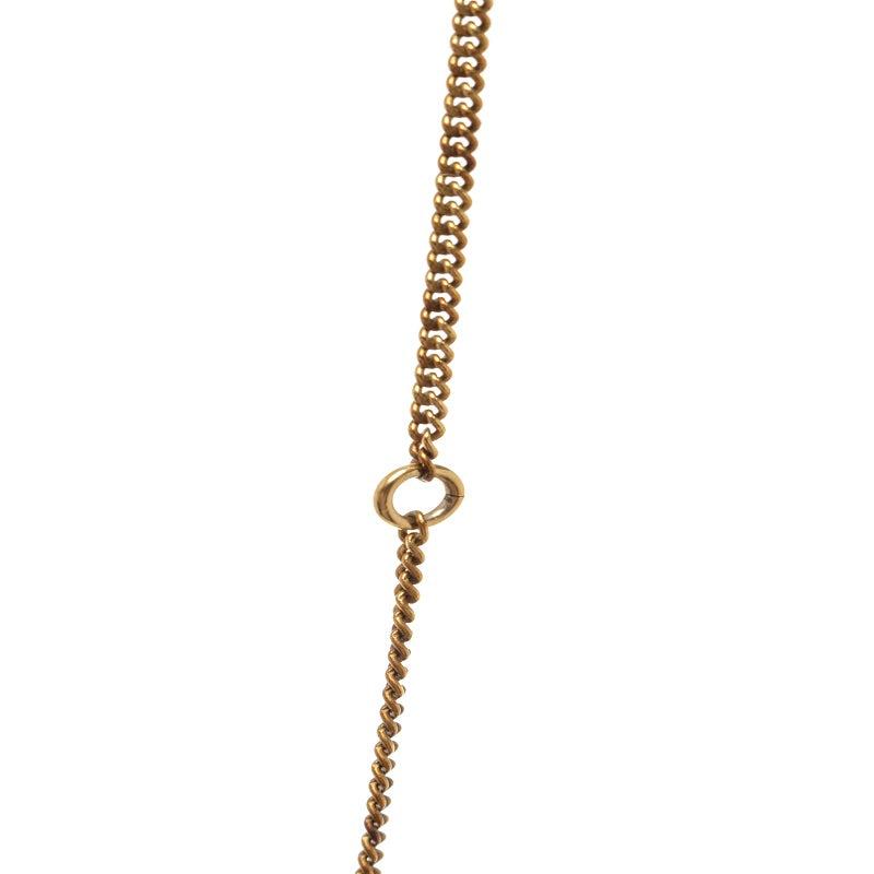 Chanel Gold Gem Long Necklace商品第4张图片规格展示