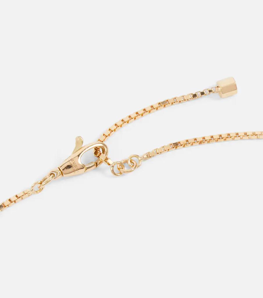商品Gucci|Gucci Link to Love 18kt gold necklace with tourmalines,价格¥30663,第4张图片详细描述