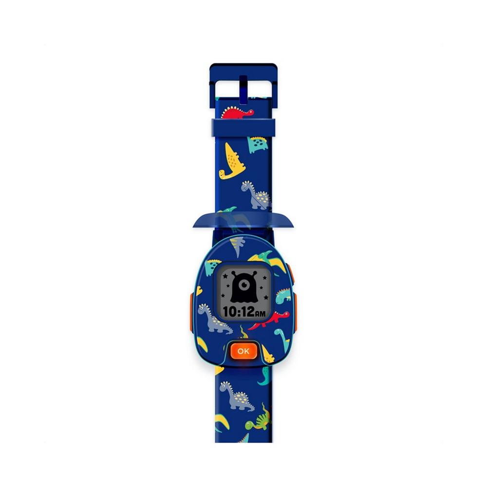 Unisex Kids Playzoom Dino Dark Blue Silicone Strap Smartwatch 42.5 mm商品第1张图片规格展示