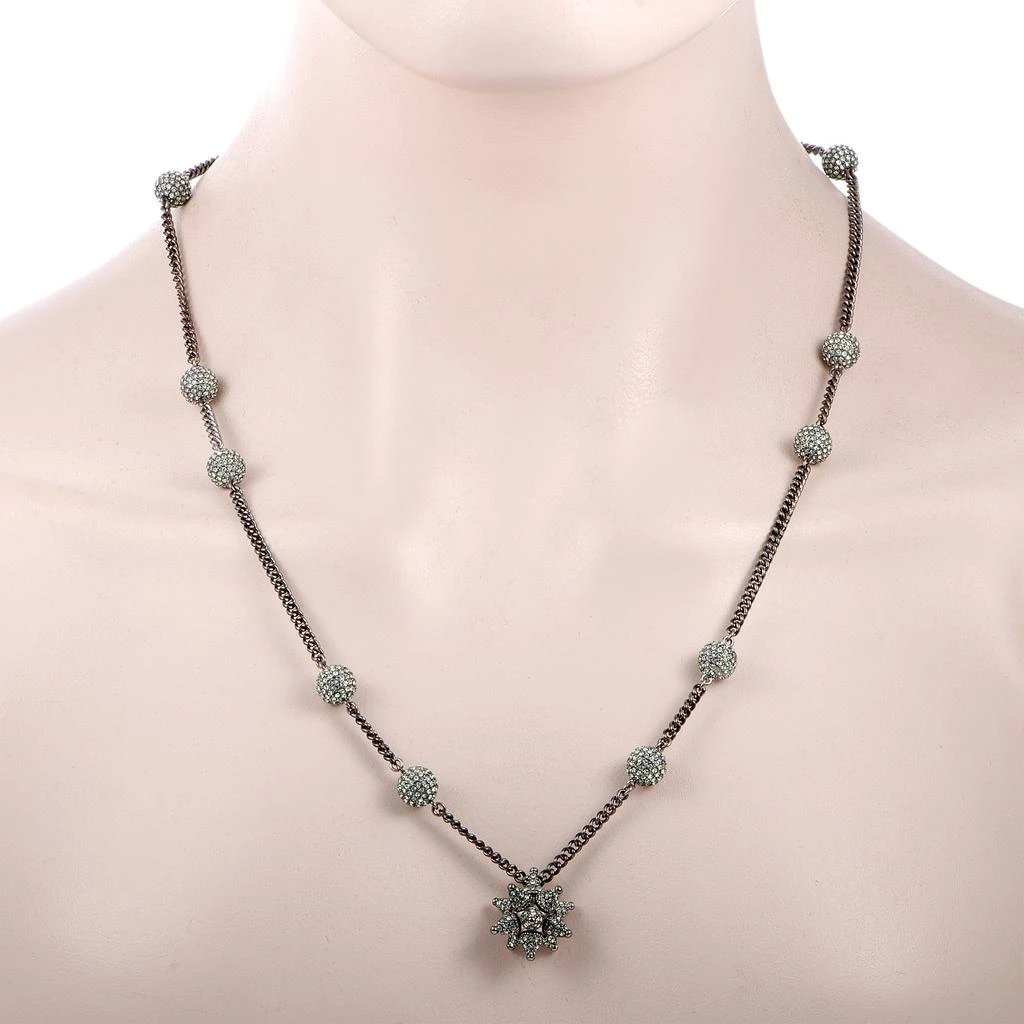 商品Swarovski|AS Kalix Crystal Ruthenium-Plated Pendant Necklace,价格¥1581,第3张图片详细描述