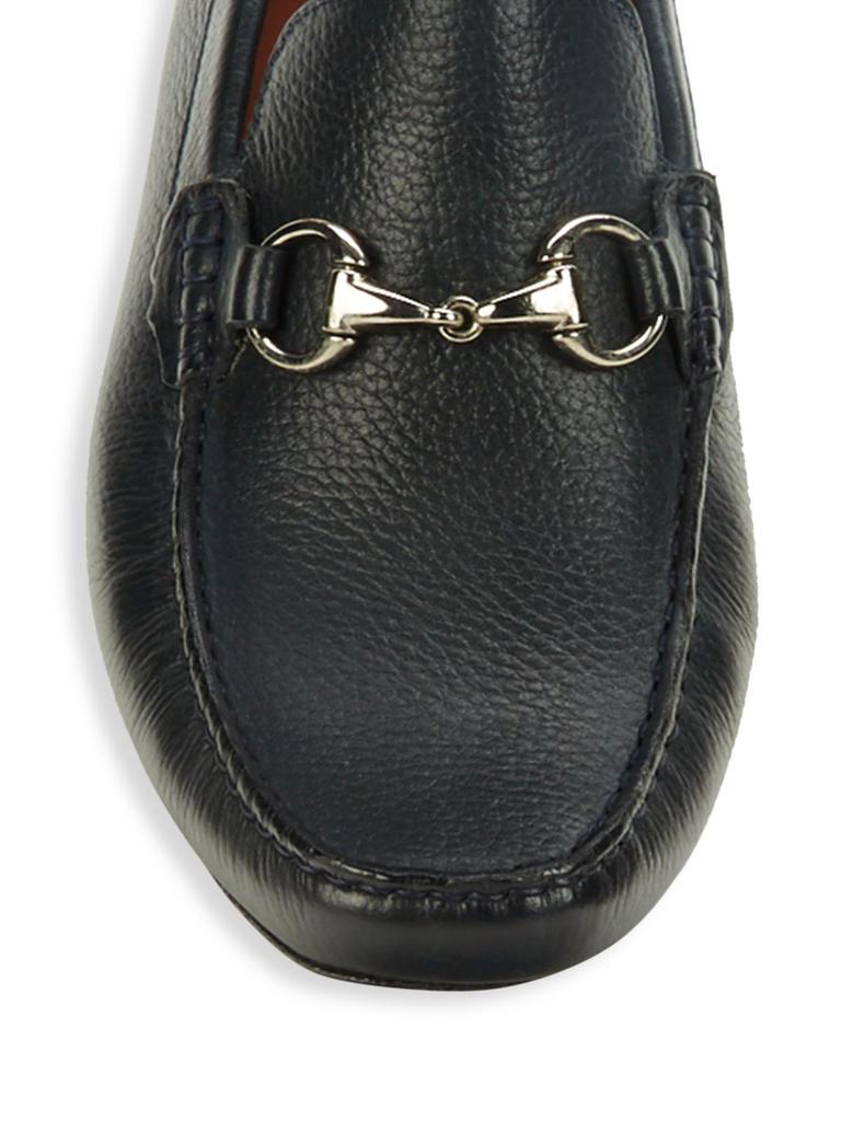 ​Pebbled Leather Bit Driving Loafers商品第5张图片规格展示