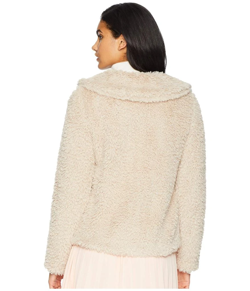 商品Kensie|Teddy Fur Jacket KS0K2311,价格¥573,第3张图片详细描述