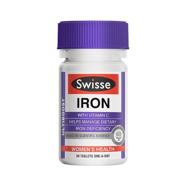 商品Swisse|Swisse Iron补铁片30粒铁元素片缺铁性贫血补血,价格¥86,第1张图片